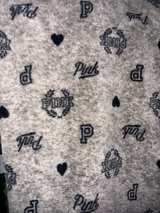 Victoria's Secret PINK Logo Fleece Robe XS - Image 4