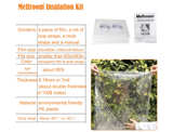 Window Insulation Kit 63inX63in(160X160cm) for Winter Keep Cold Out, Cuttable  - Image 6