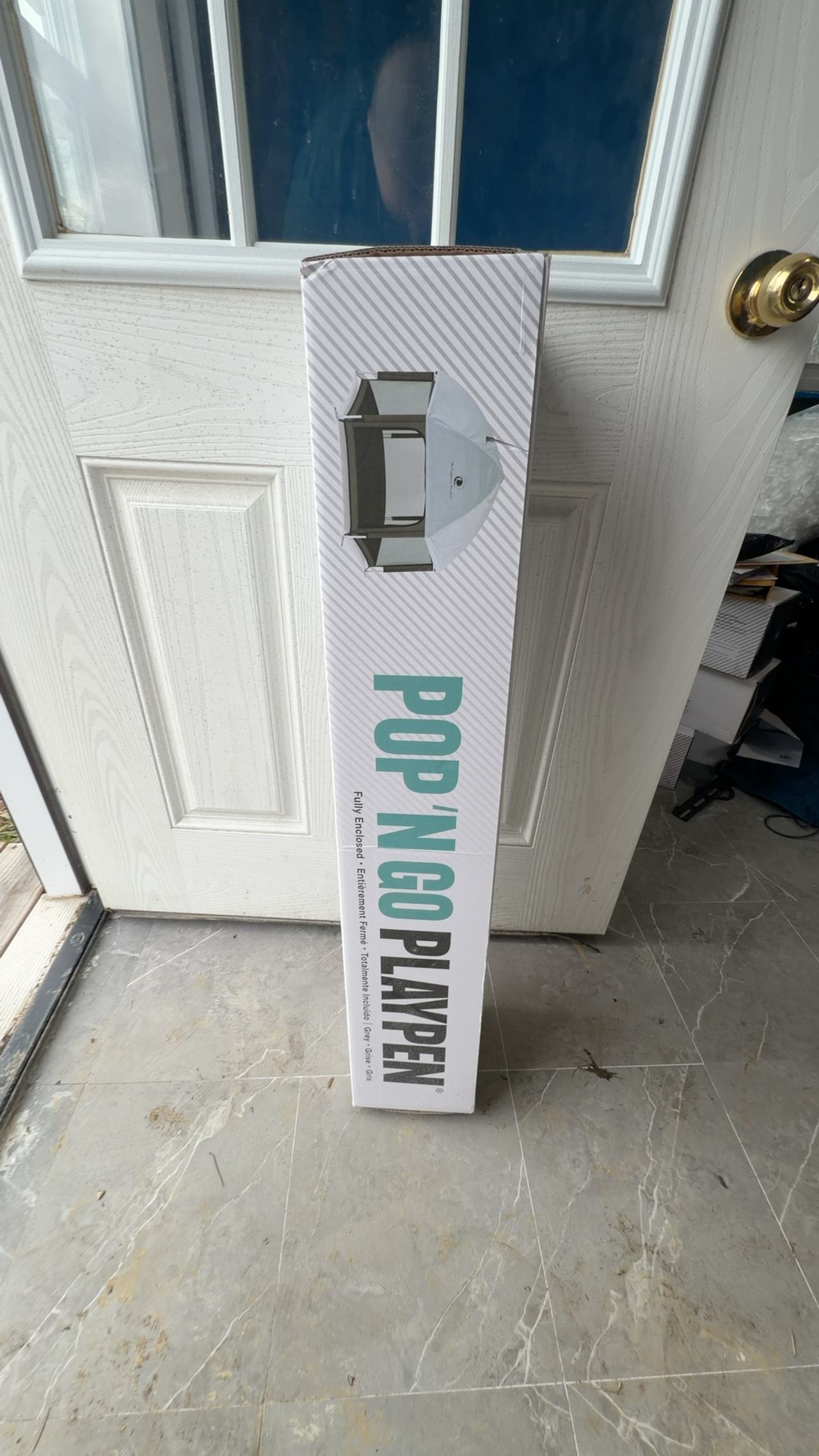 California Beach Co Pop 'N Go Playpen Grey