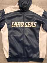 NFL Los Angeles Chargers Faux Leather Jacket - Image 4
