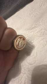 Vintage Classical Scene Cameo Ring - Image 8
