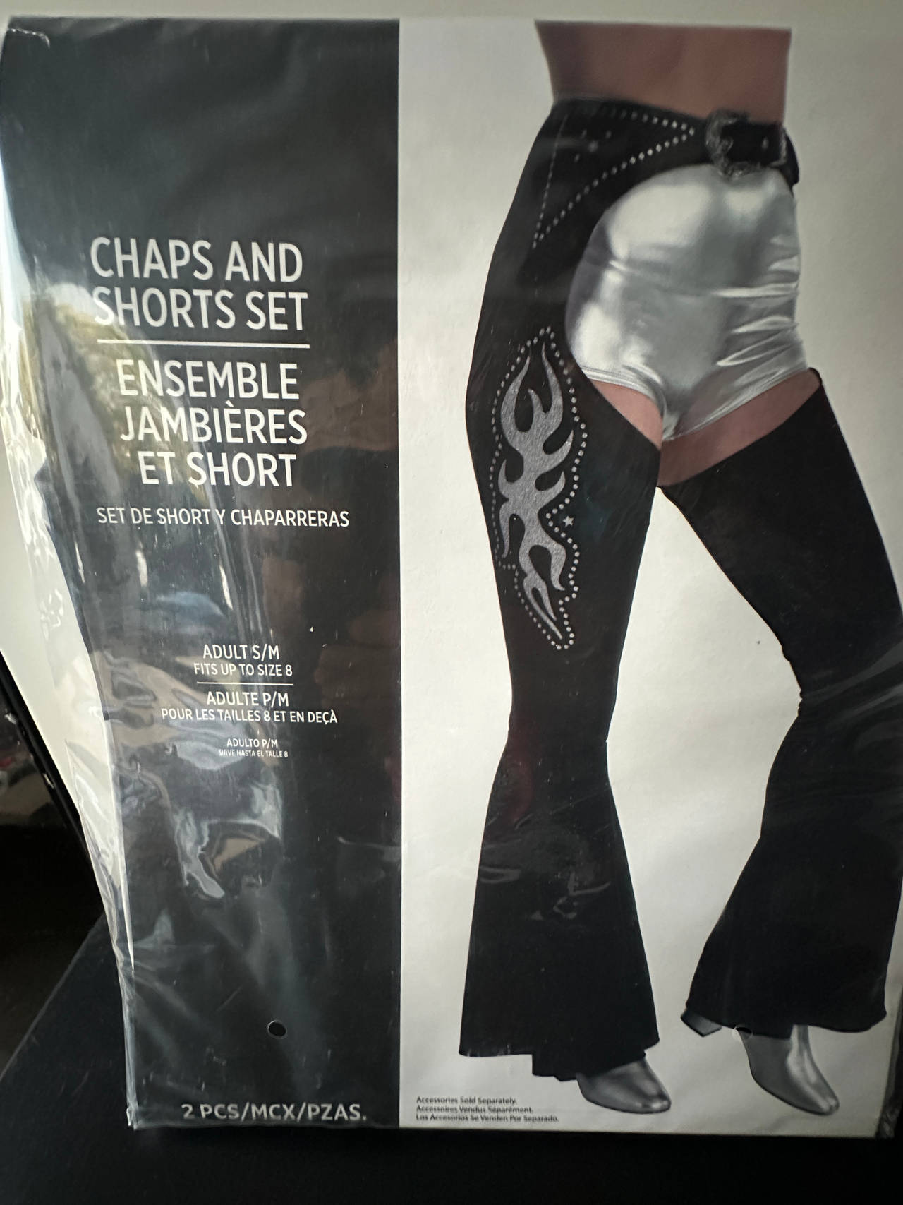 Chaps and Shorts Set - Halloween 