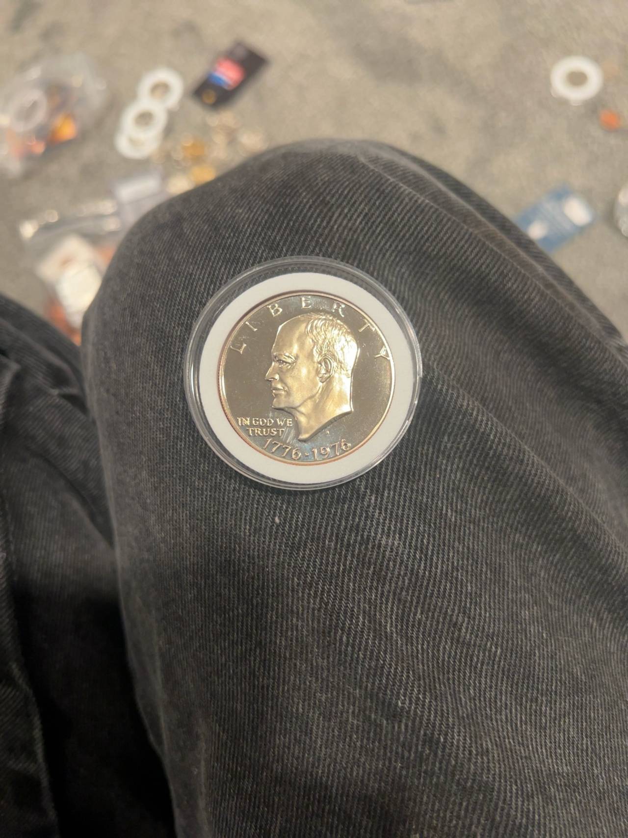 United States Mint Eisenhower Silver Dollar (1976-S)