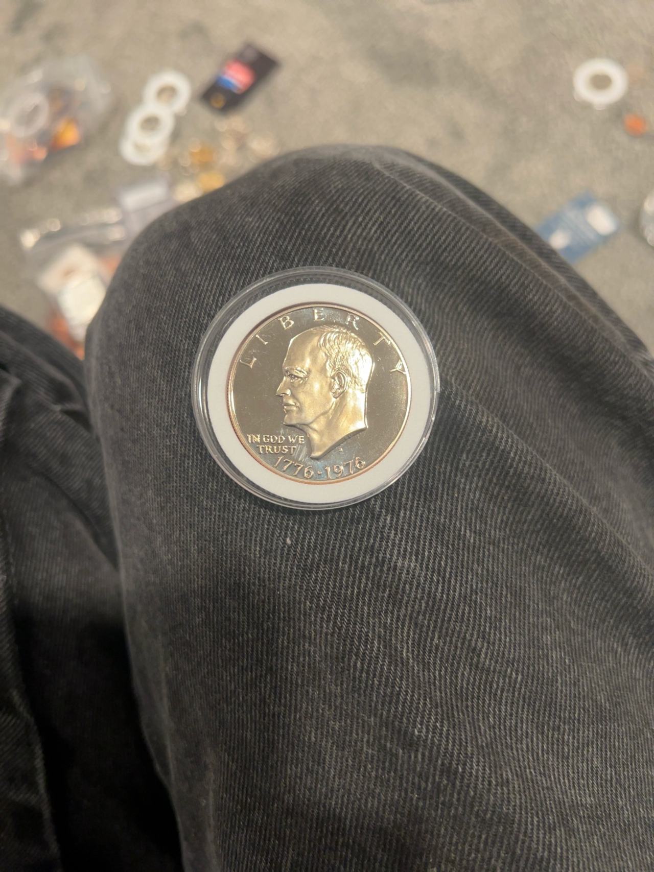 United States Mint Eisenhower Silver Dollar (1976-S)