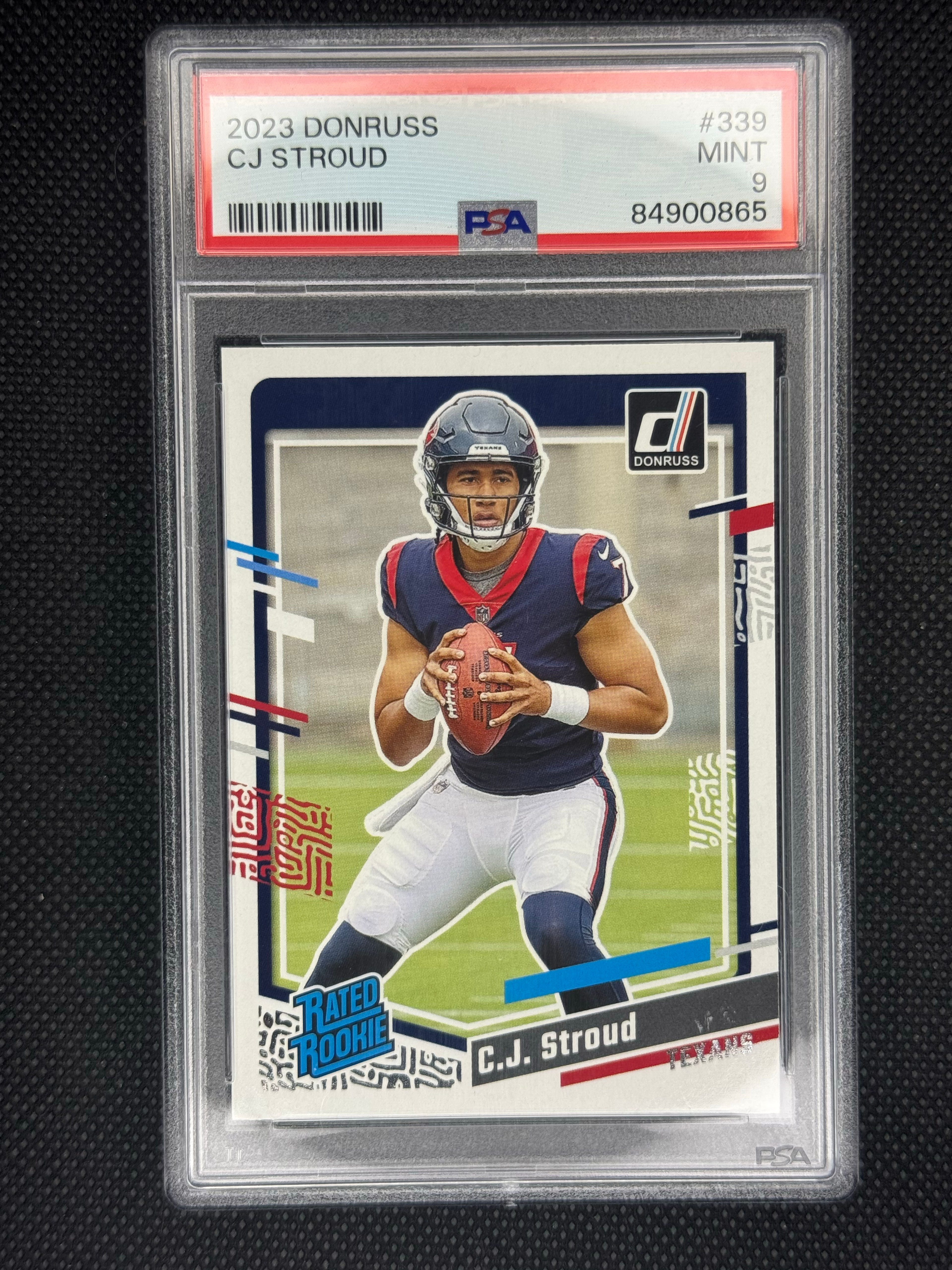 2023 Donruss Rated Rookie C.J. Stroud Football Card