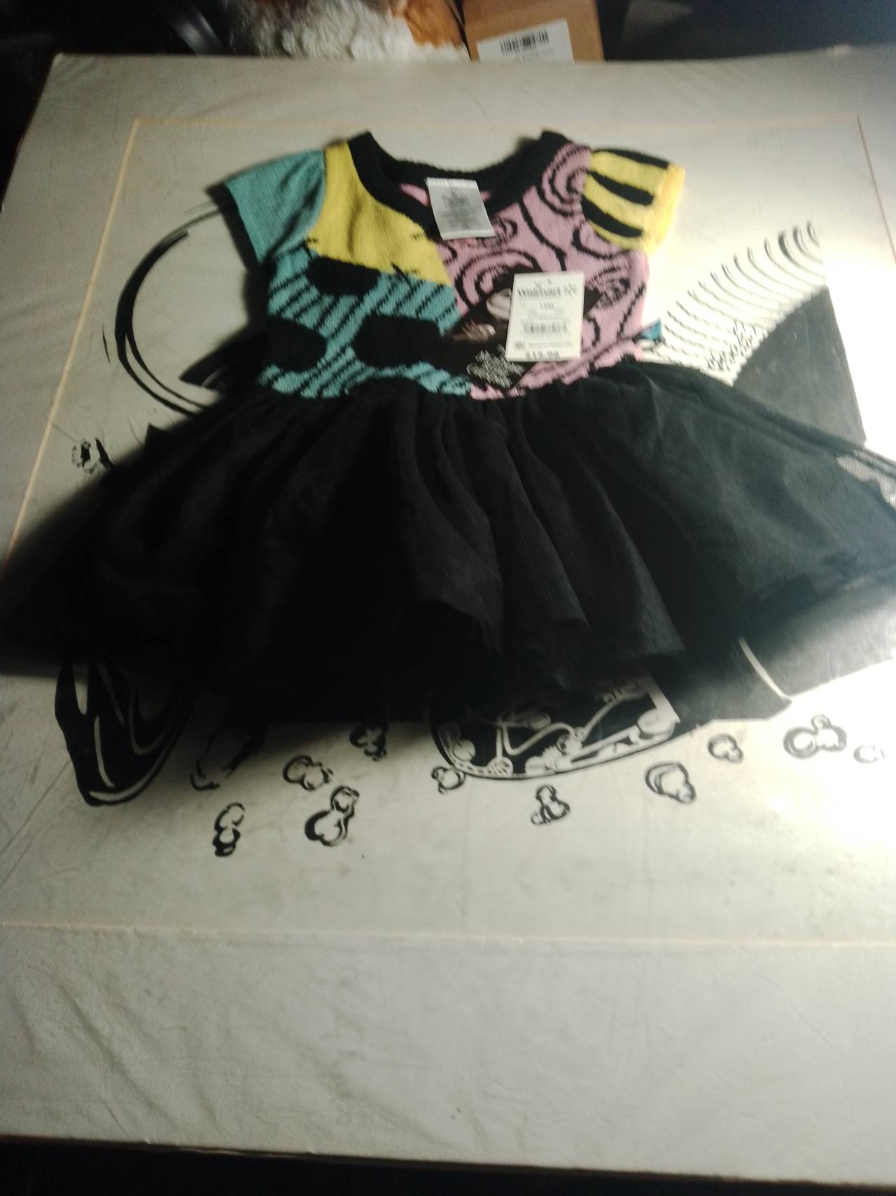 Disney Nightmare Before Christmas Sally Tutu Dress 12M