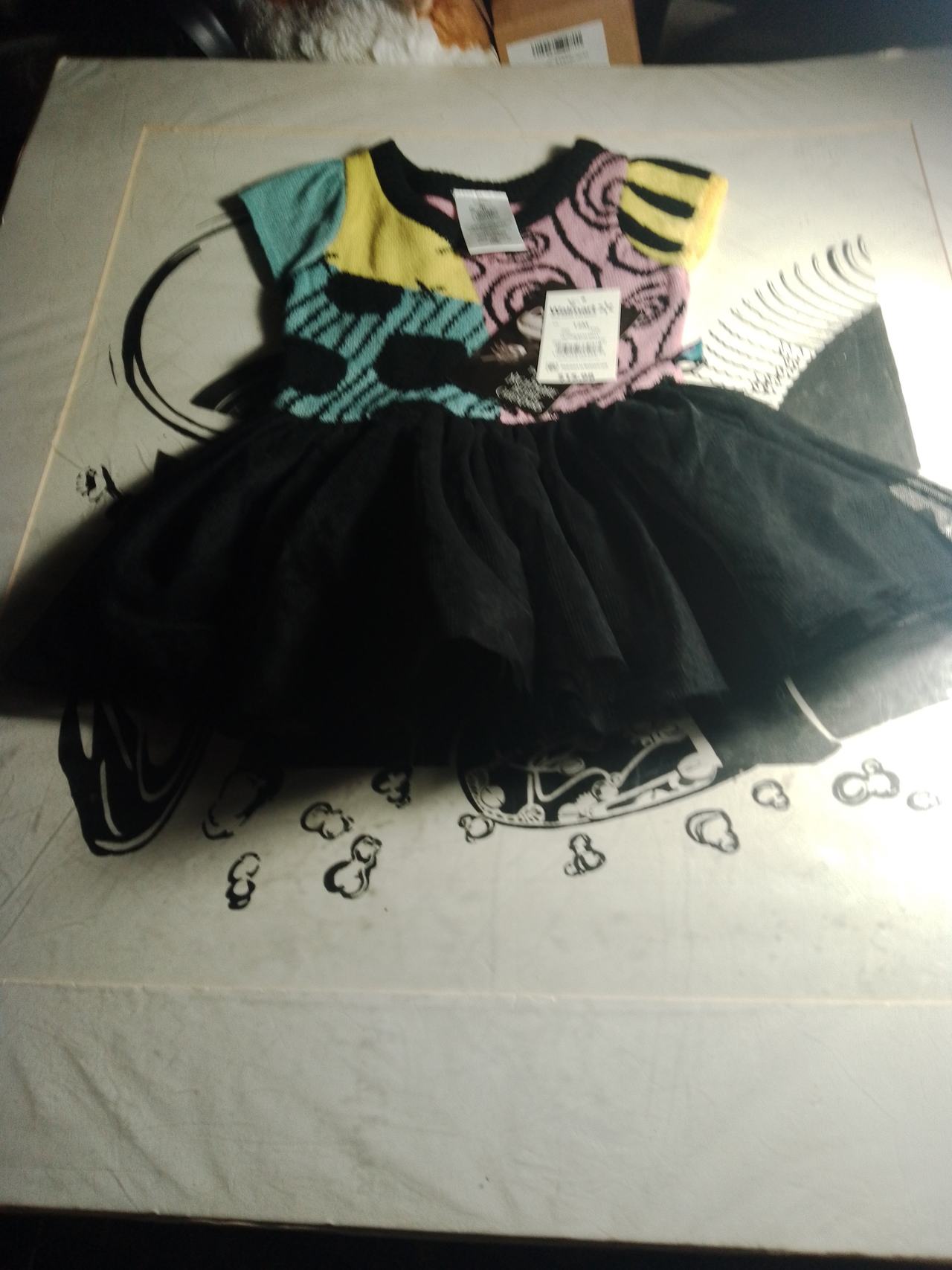 Disney Nightmare Before Christmas Sally Tutu Dress 12M
