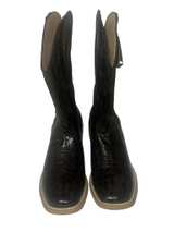 Roper Women's Riley Caiman Print Western Boots Size 9 NWT - Image 1