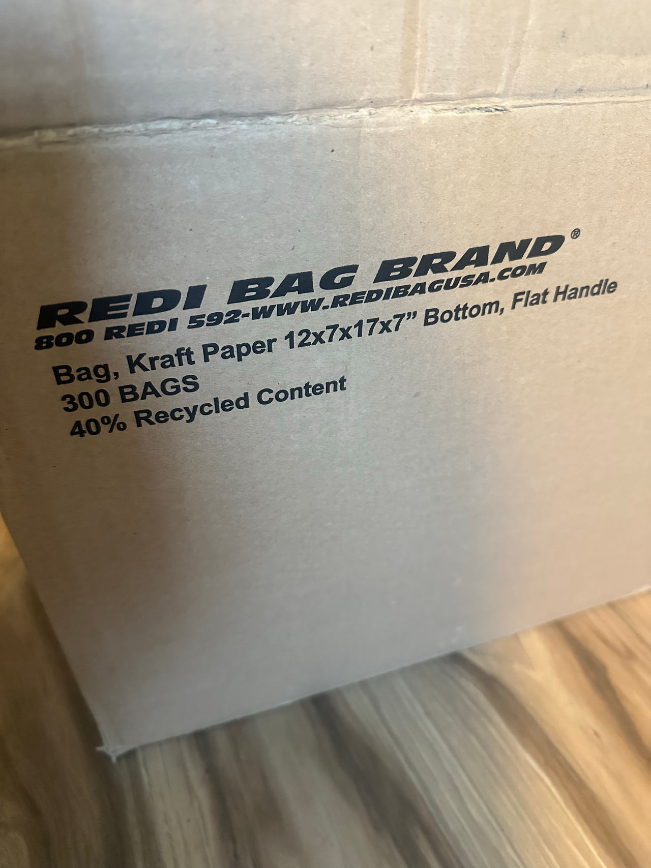 Redi Bag Brand Kraft Paper Bags