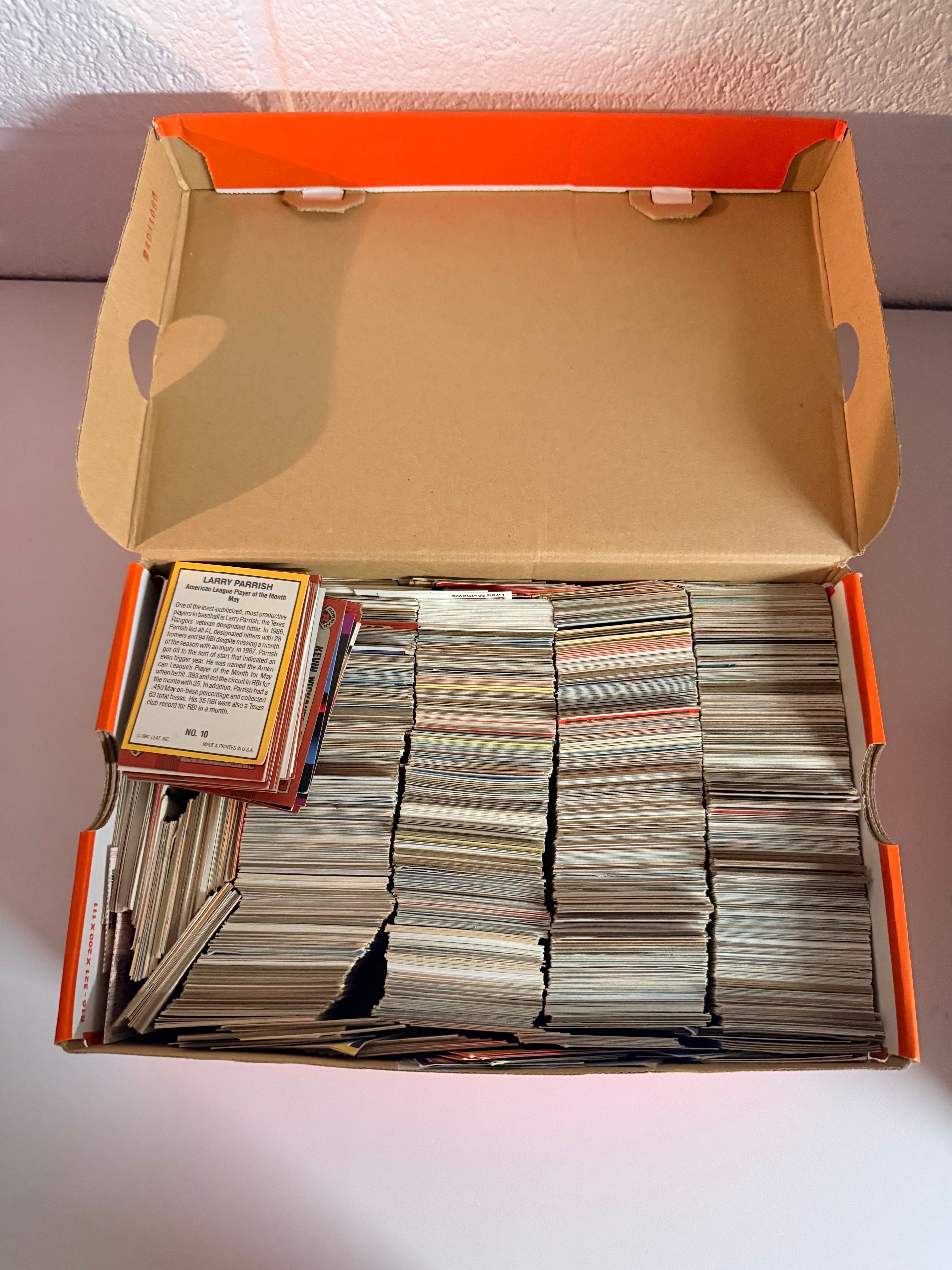 2 Boxes Sports Trading Cards Collection - Image 3