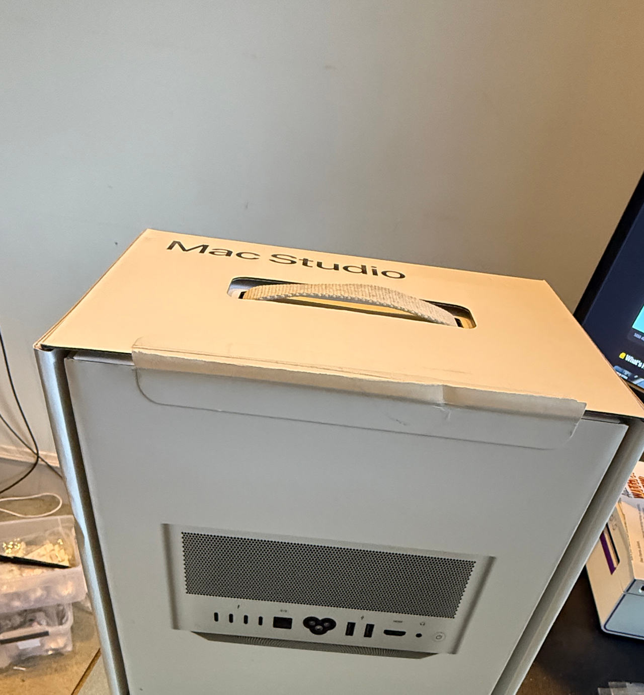 Apple Mac Studio (1st Generation) Empty Box
