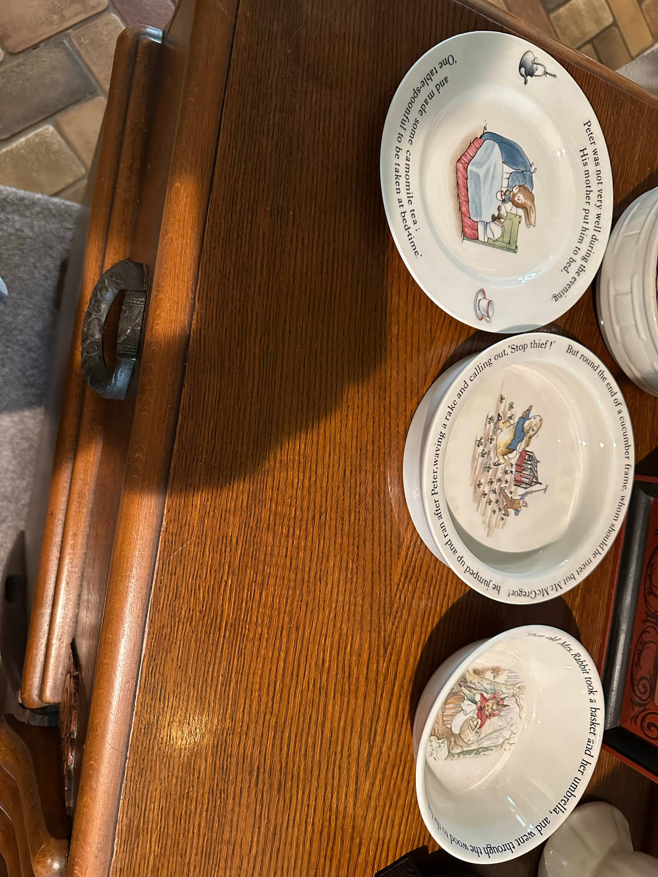 Wedgwood Peter Rabbit 3-Piece Nursery Set