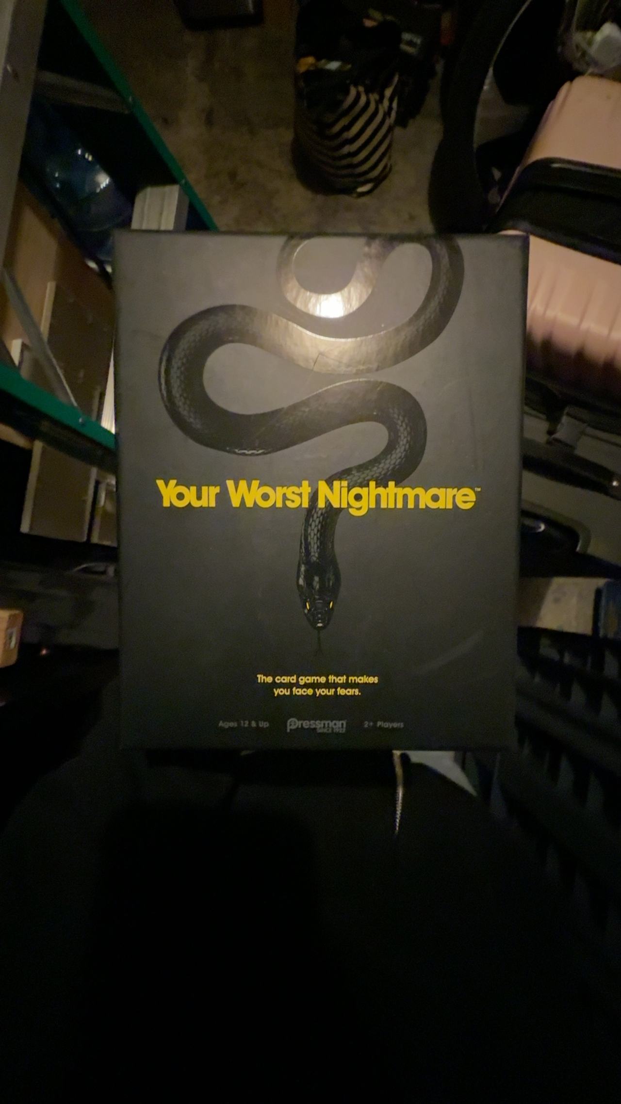 Pressman Your Worst Nightmare Card Game