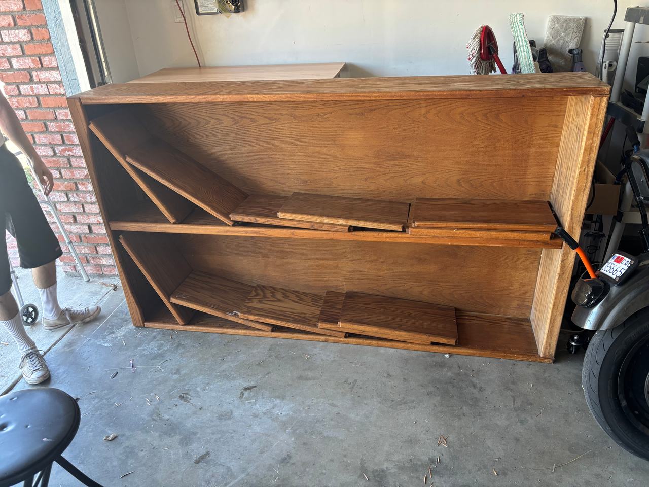 Wooden Bookcase