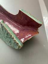 Abstract Textured Ceramic Art Piece - Image 5