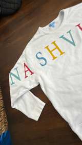 Draper James Nashville Baggy Beach Jumper Sweatshirt Large - Image 3