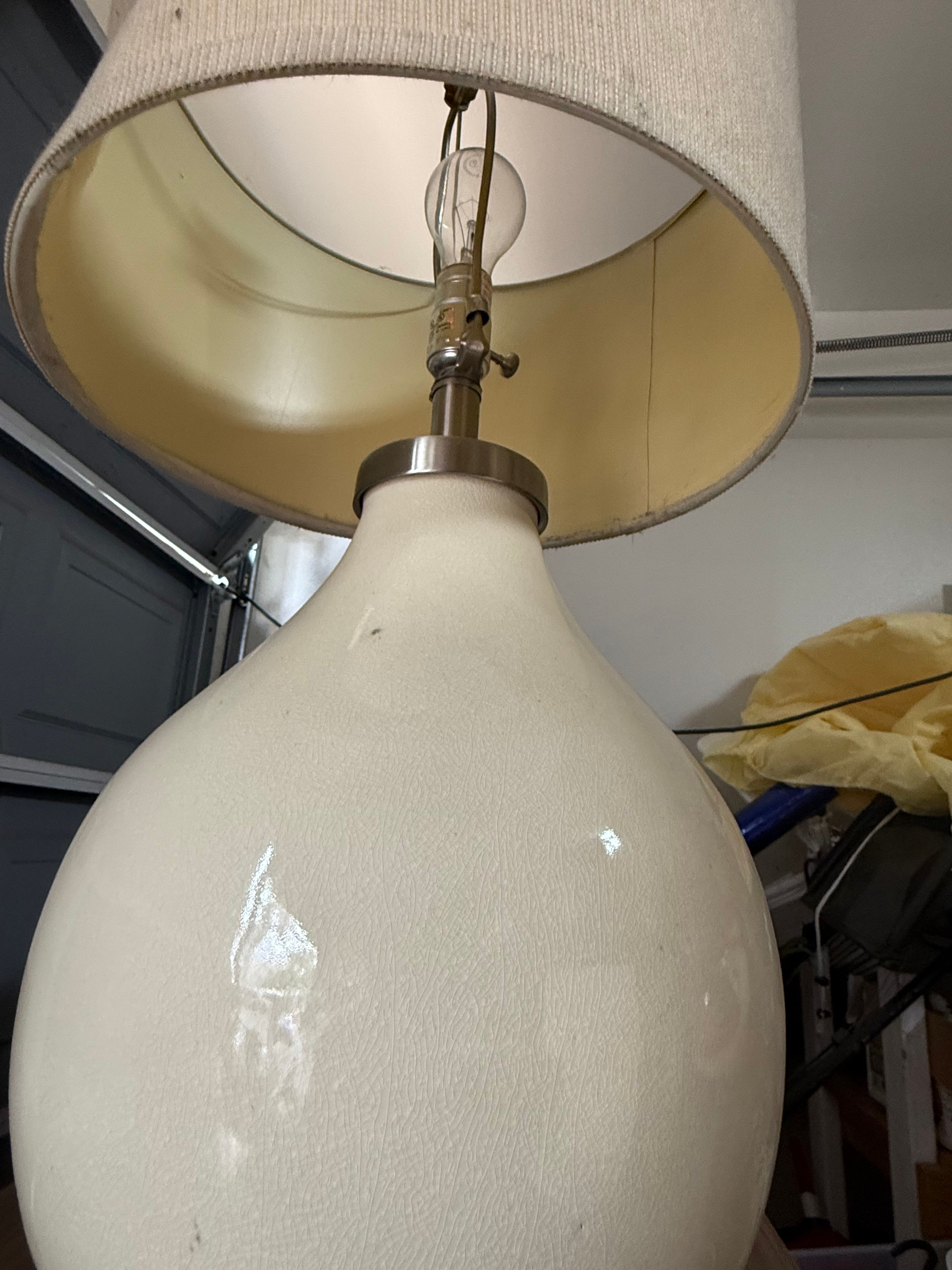 Pottery Lamp Small Alabaster - StraiArt - Image 3