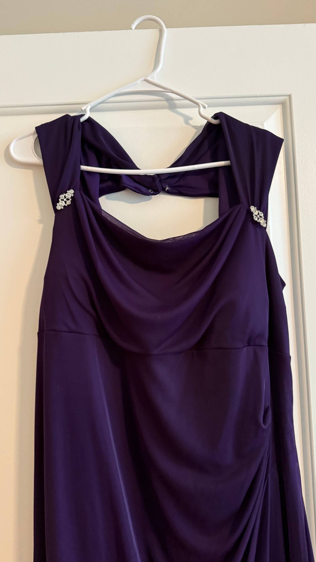 Purple Evening Gown