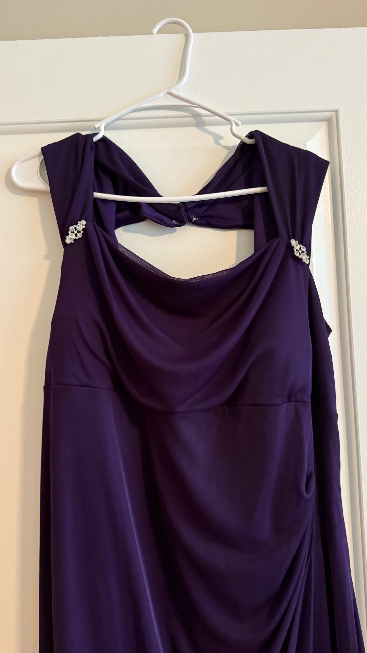 Purple Evening Gown