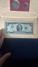 1994 Thomas Jefferson 250th Anniversary Coinage & Currency Set - Image 3