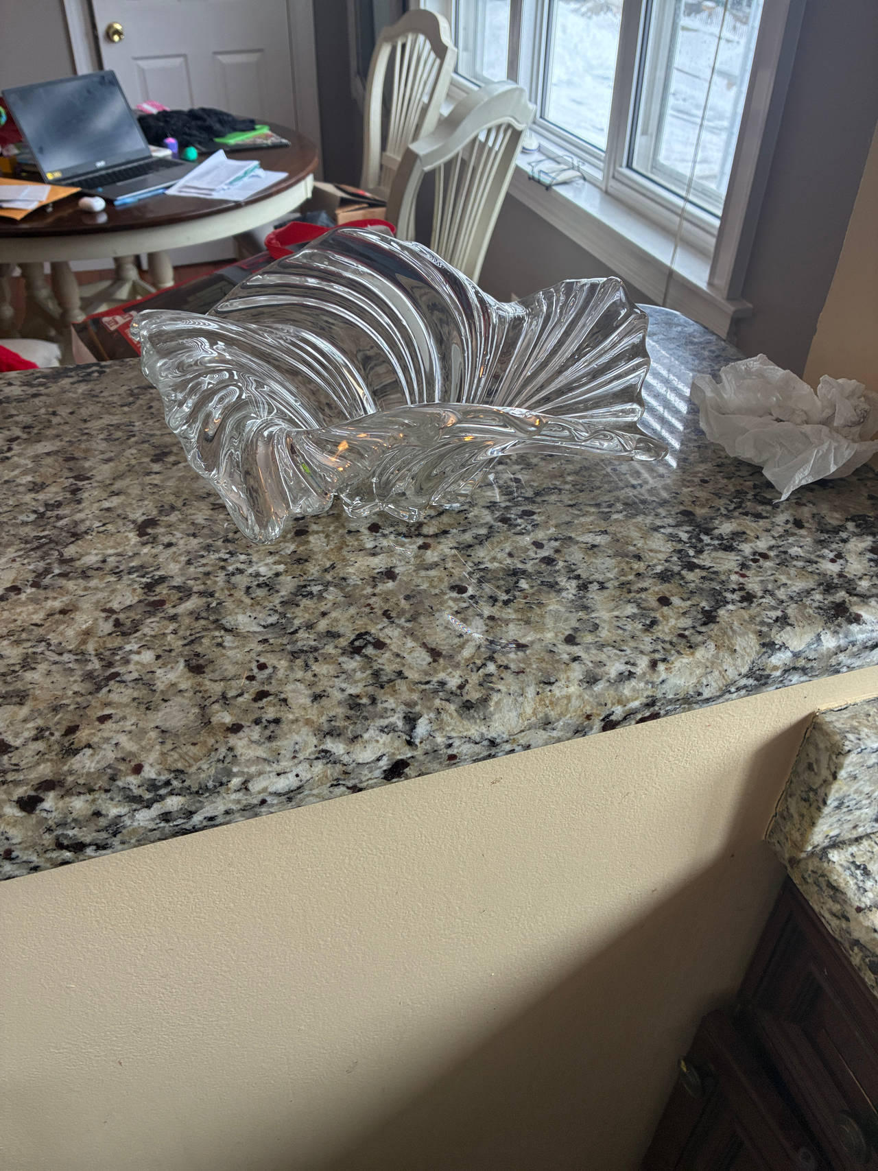 Mikasa Zephyr Crystal Bowl