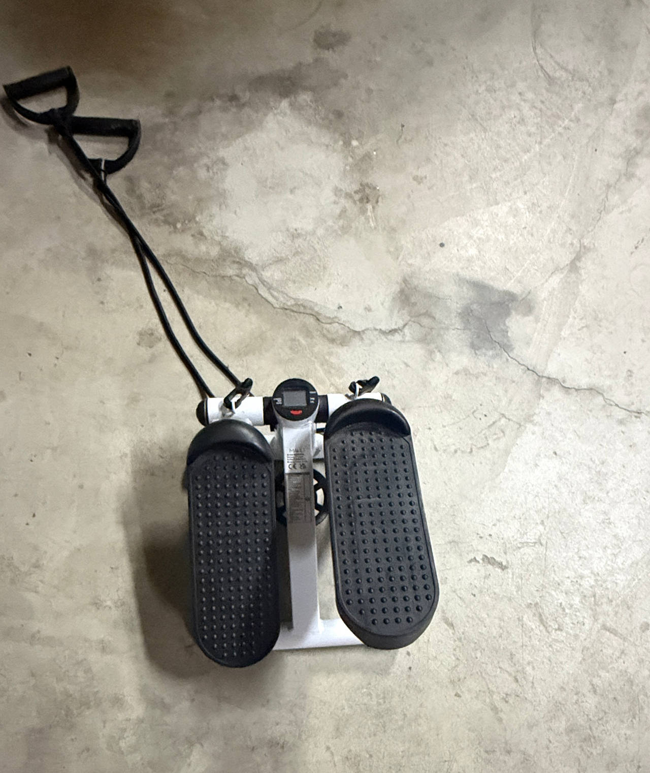 Sunny Health & Fitness Mini Stepper with Resistance Bands