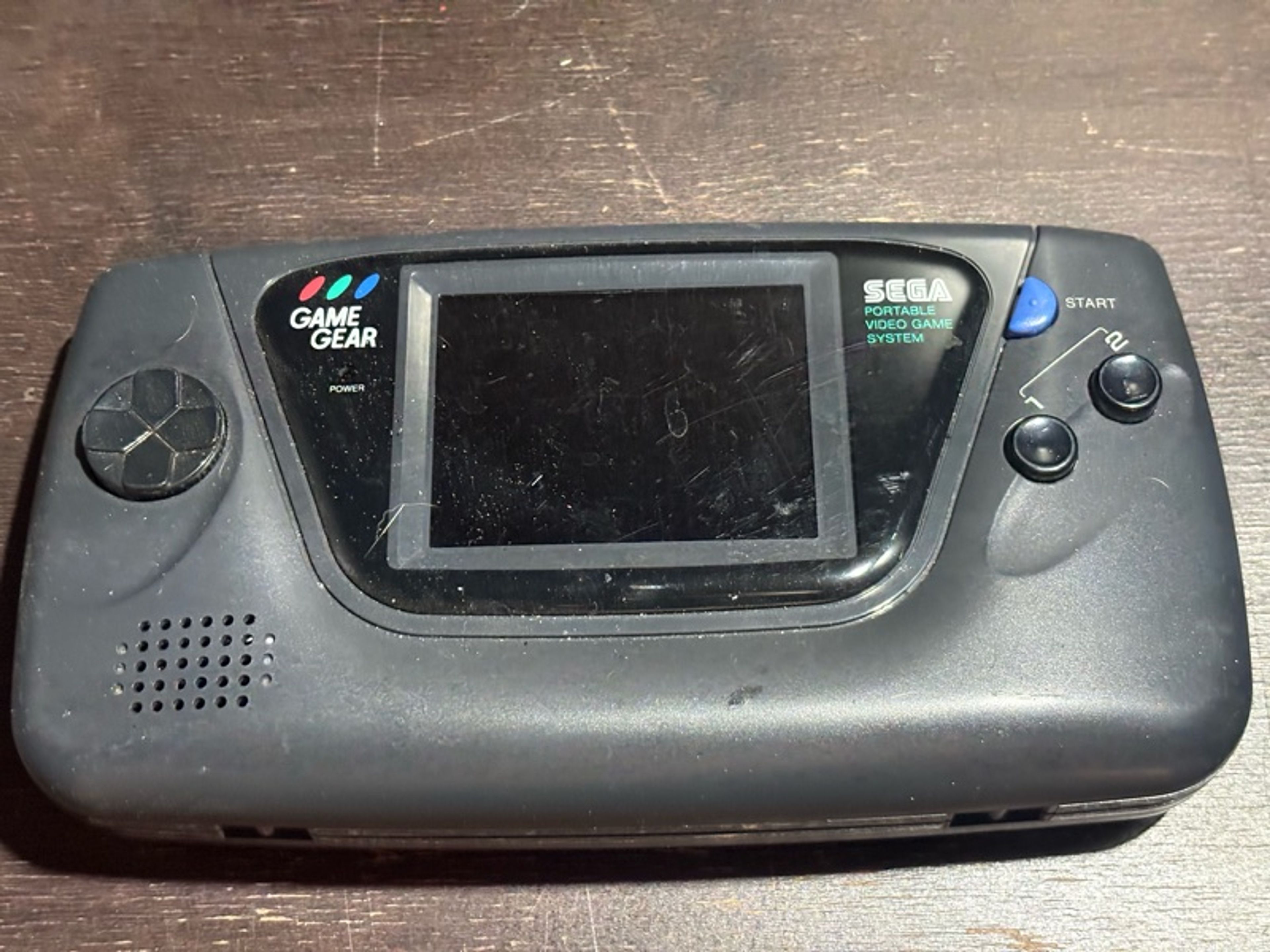 Sega Game Gear Black Handheld Console