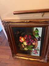 Framed Still Life Fruit Painting - Image 2