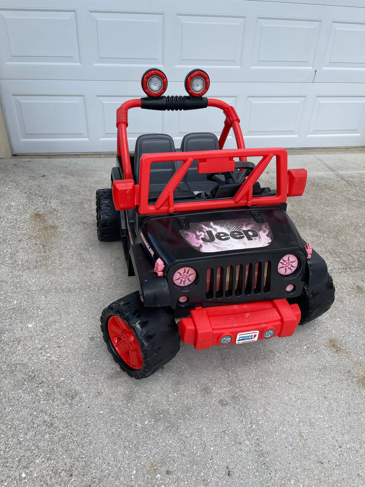 Power Wheels Jeep Wrangler 12V Ride-On
