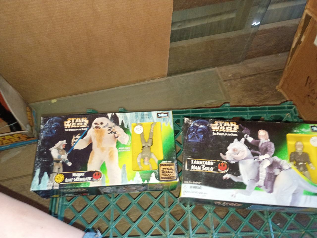 Kenner Star Wars Power of the Force Wampa and Tauntaun Sets