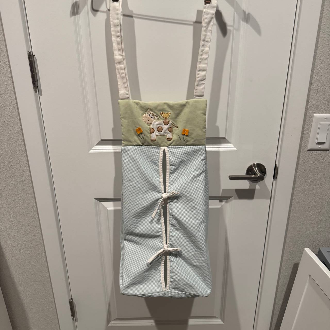 Hanging Fabric Diaper Stacker