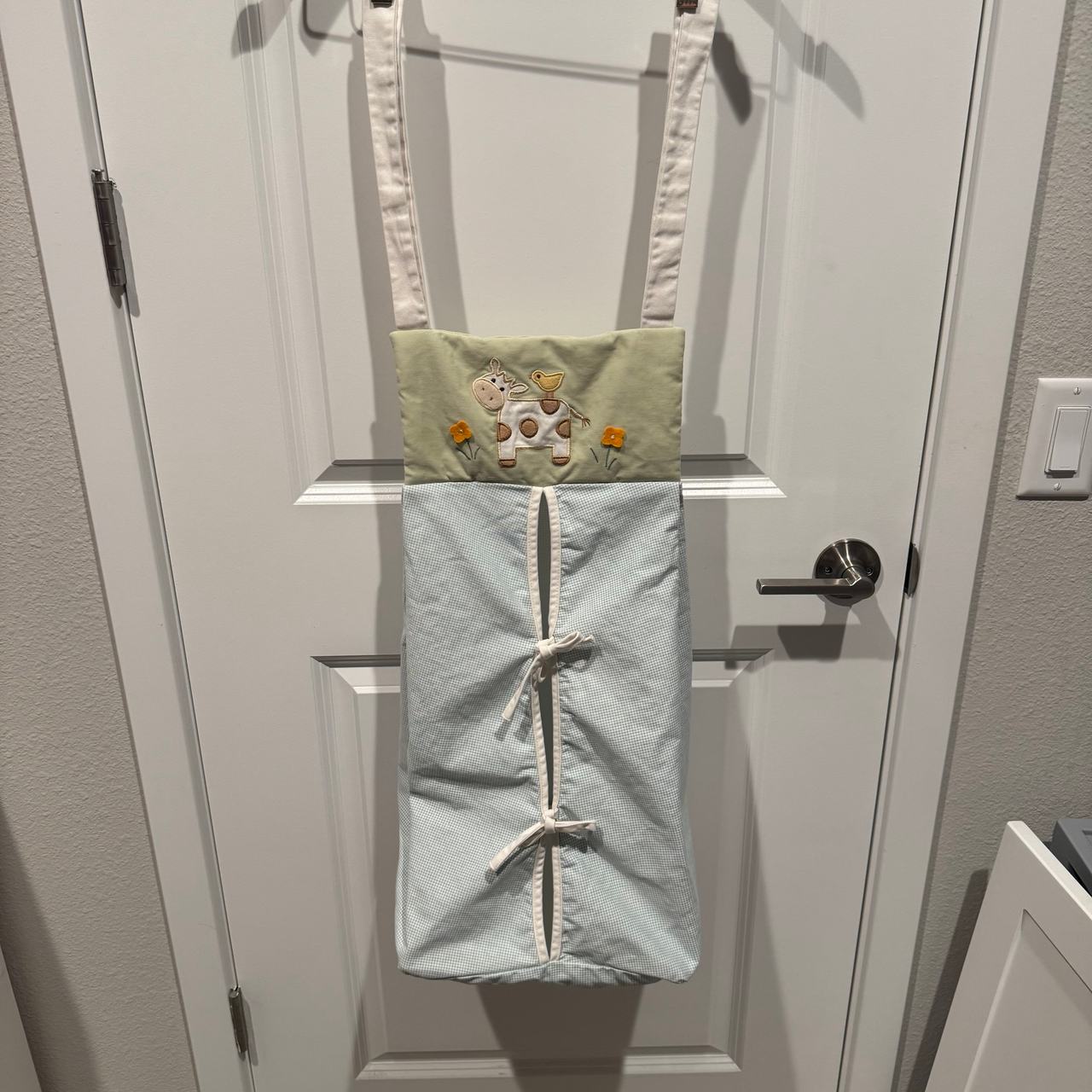 Hanging Fabric Diaper Stacker