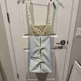Hanging Fabric Diaper Stacker - Image 1