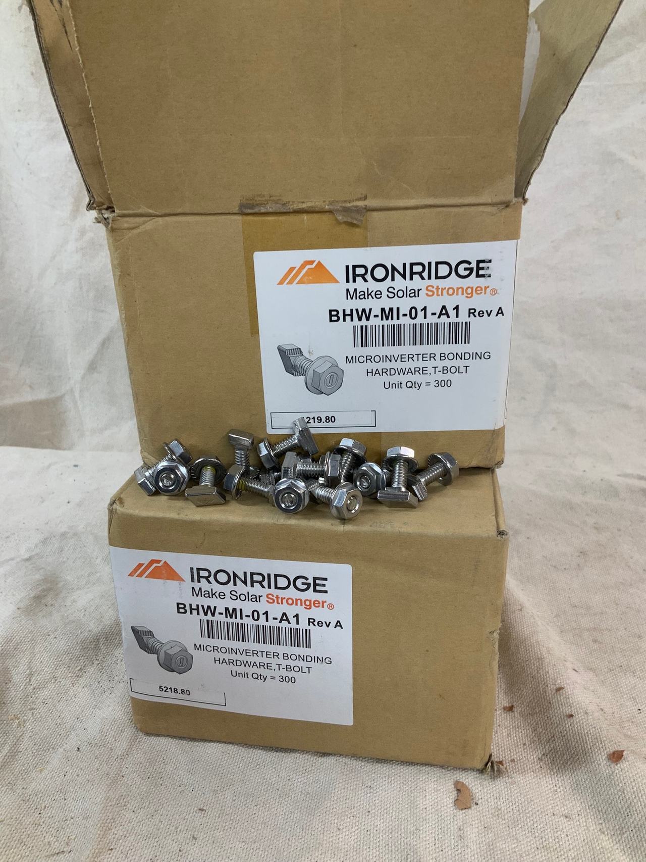 IronRidge Microinverter Bonding Hardware T-Bolt