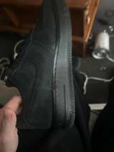 Nike Air Force 1 Low Suede Triple Black - Image 3