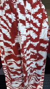 Rachel Zoe Red and White Floral Top and pants set - Image 8