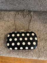 Jessica McClintock Polka Dot Minaudiere Clutch - Image 3