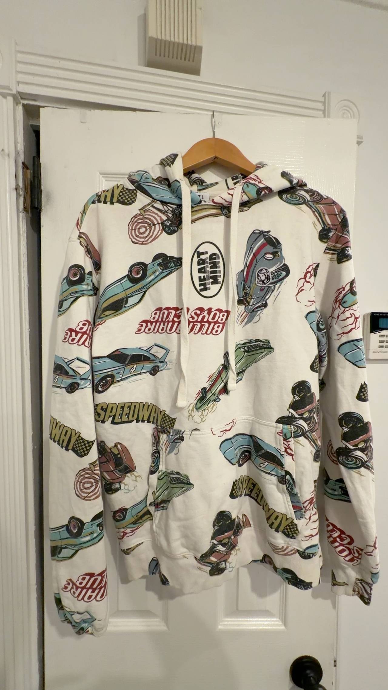 Billionaire Boys Club Speedways Hoodie White Large 