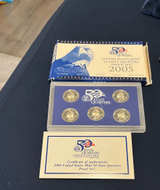 2005 United States Mint 50 State Quarters Proof Set - Image 1