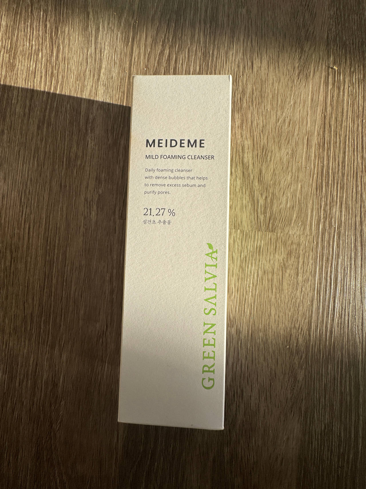 MEIDEME Mild Foaming Cleanser Green Salvia