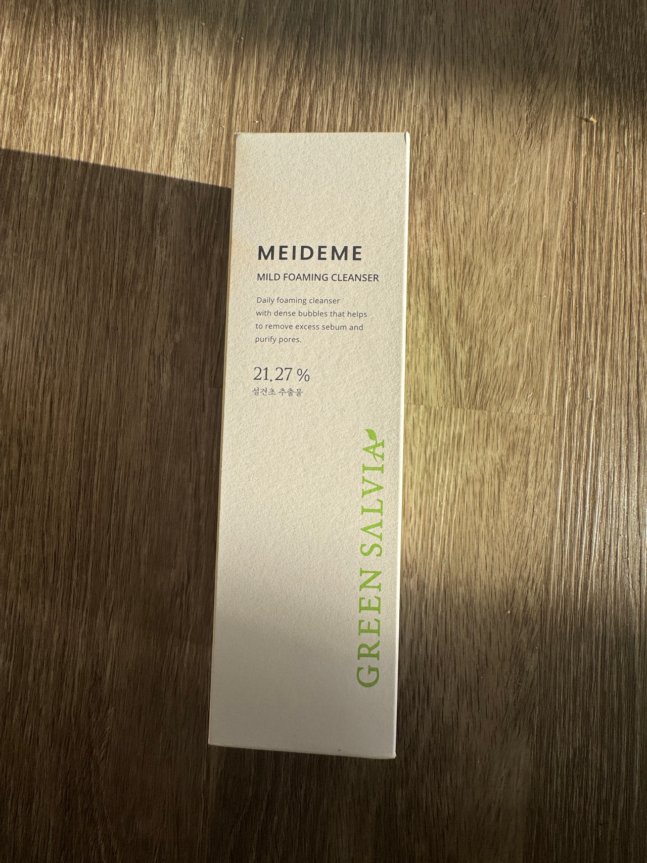 MEIDEME Mild Foaming Cleanser Green Salvia