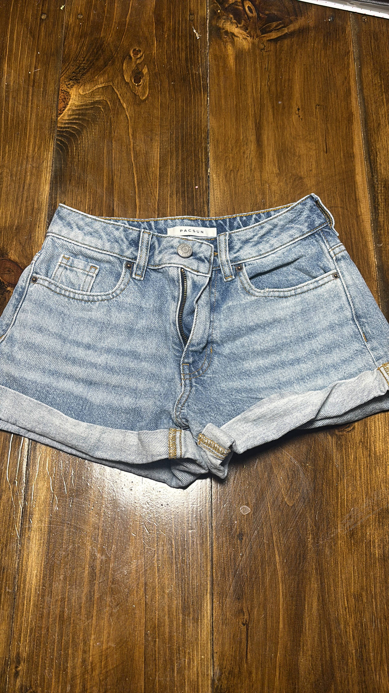 PacSun Denim Mom Shorts