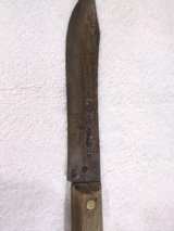 Old Forge Hand Made Butcher Knife - Image 2