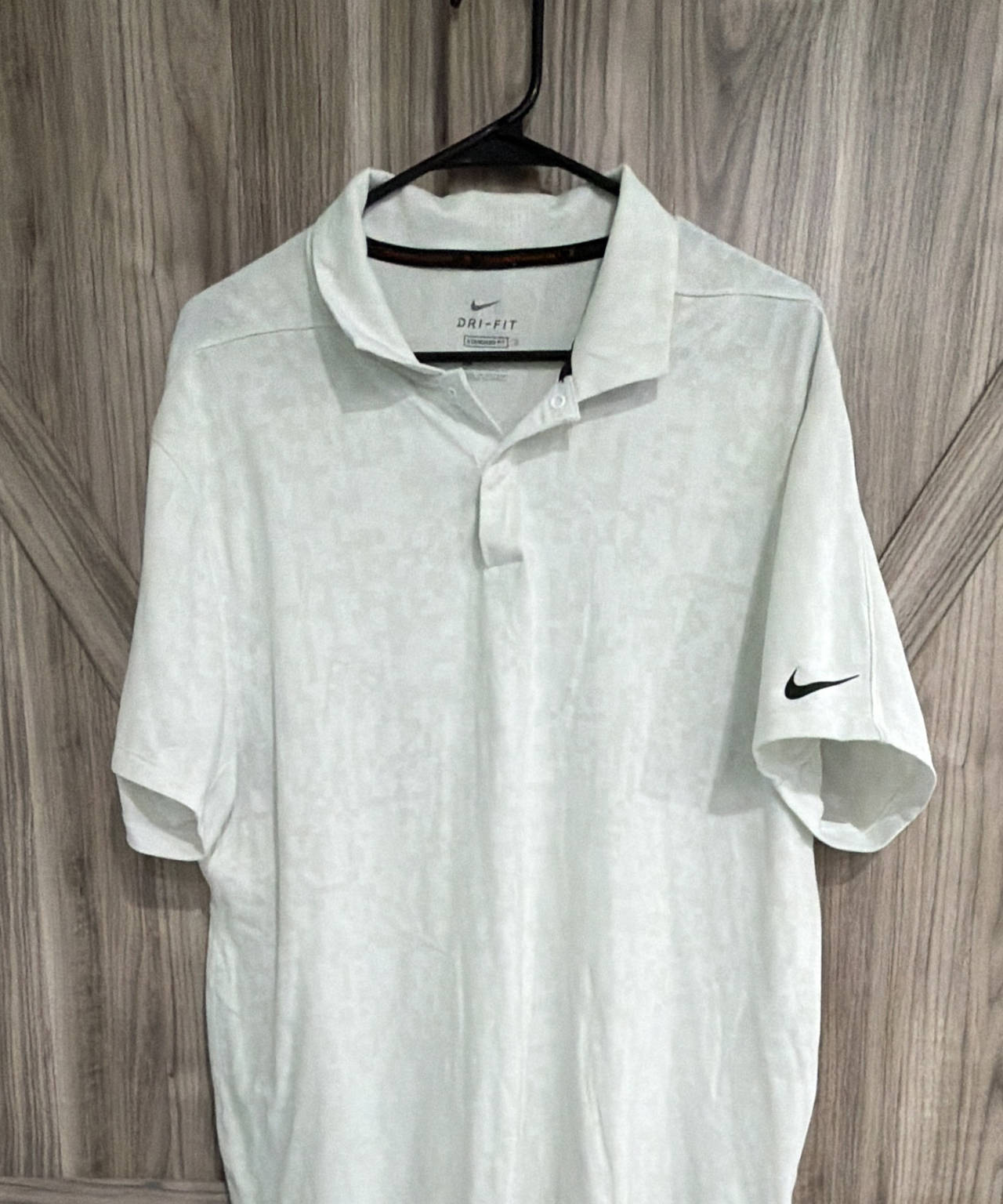 Nike Dri-FIT Golf Polo Shirt Size Large Tiger Woods Edition