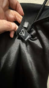 Windsor Stretch Satin Mini Dress - Image 3
