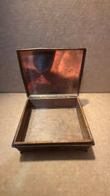 Antique Brass Jewelry Box - Image 3