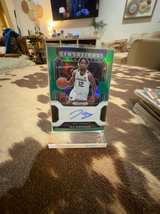 Panini Prizm Draft Picks Taz Sherman Sensational Signatures Green RC - Image 1