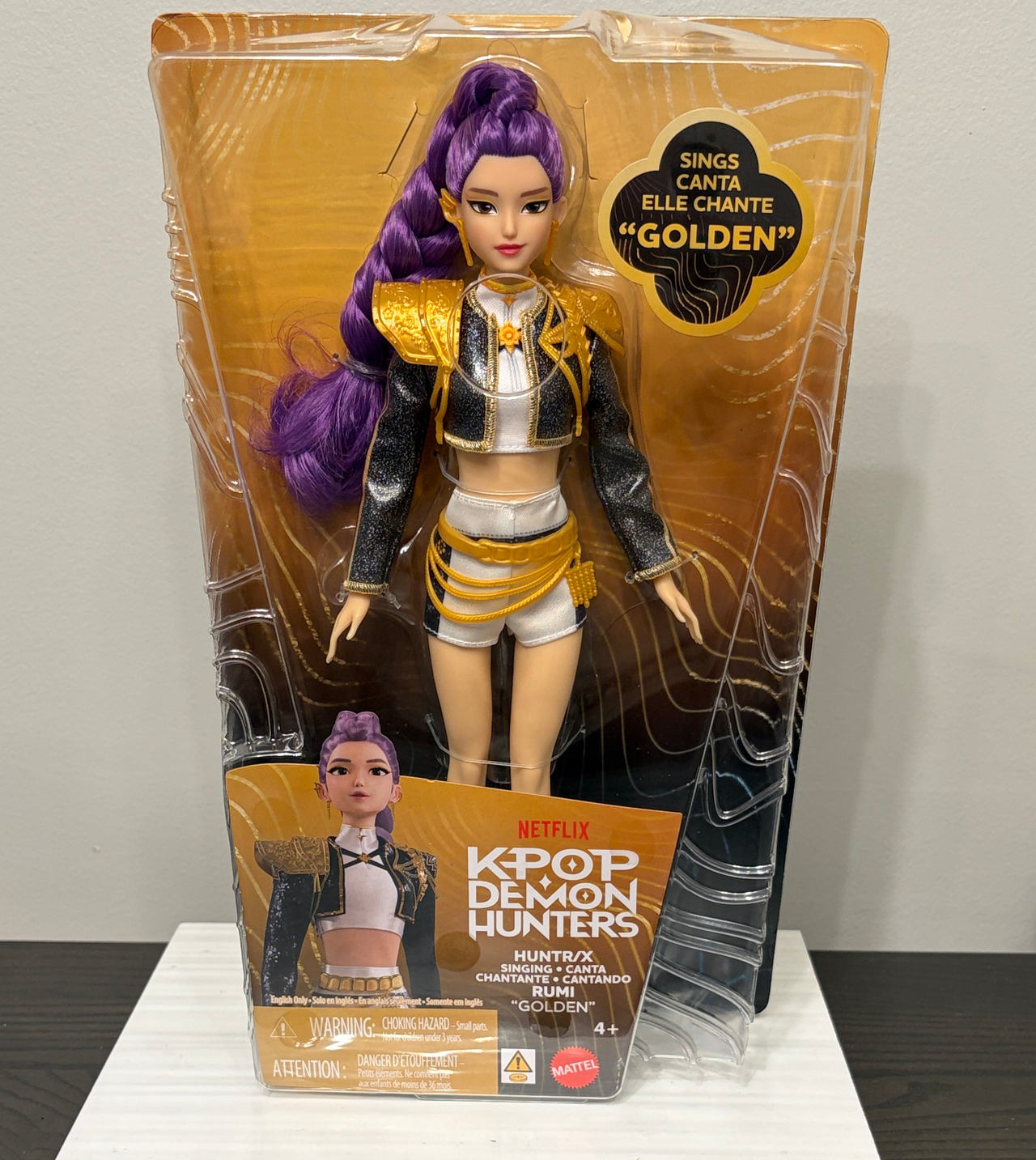 Mattel Netflix K-Pop Demon Hunters Rumi Singing Doll