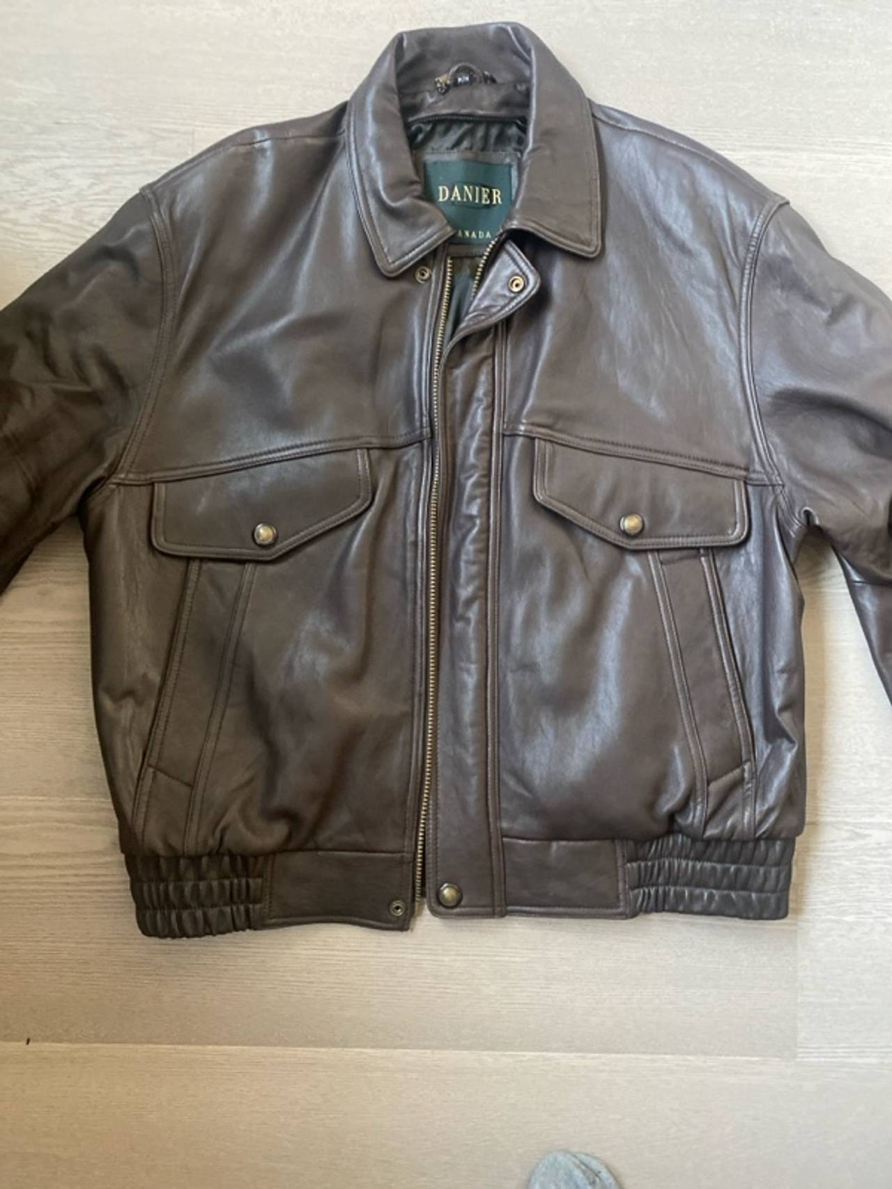 Wilson's Leather Brown Bomber Jacket