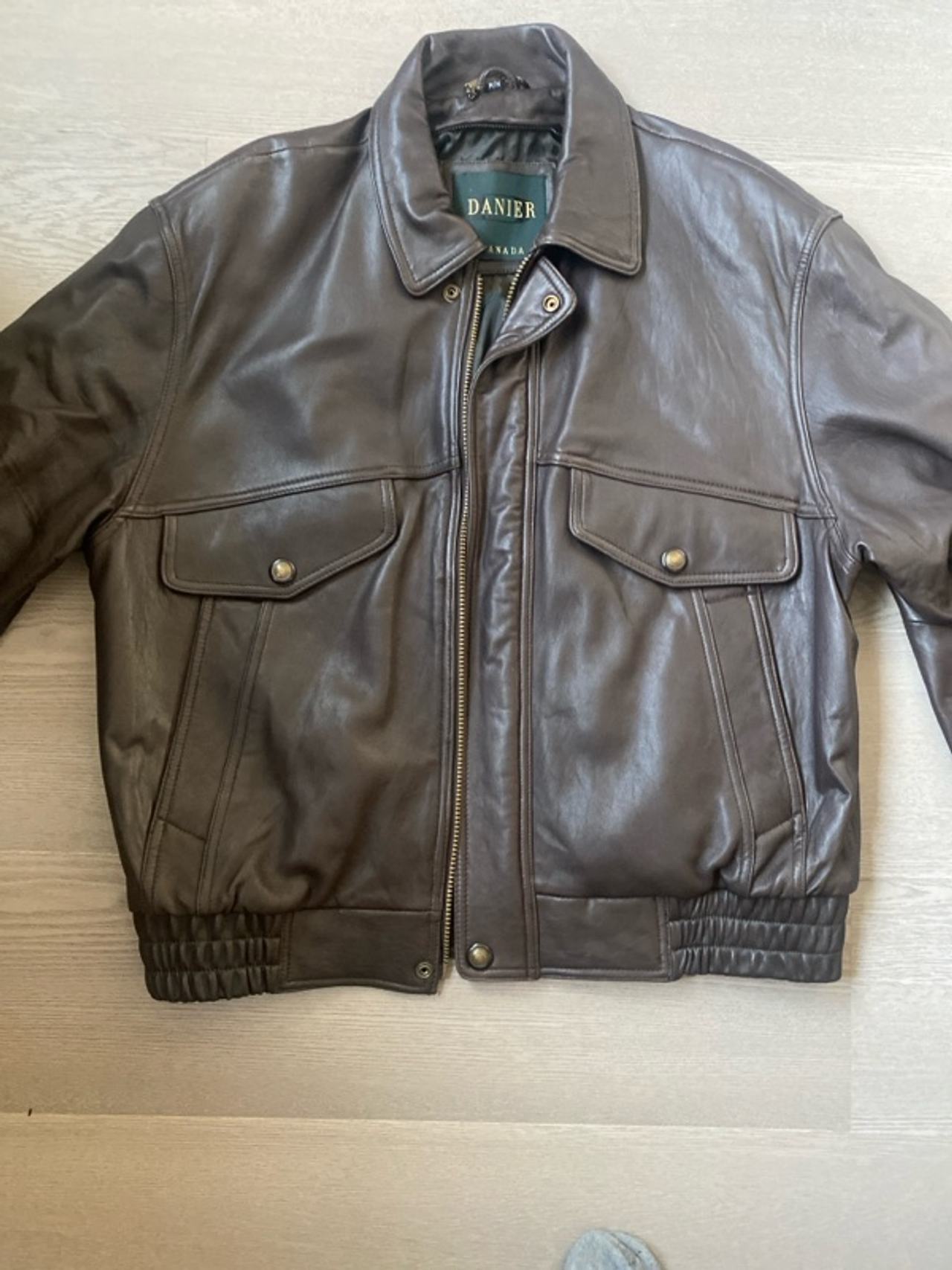 Wilson's Leather Brown Bomber Jacket